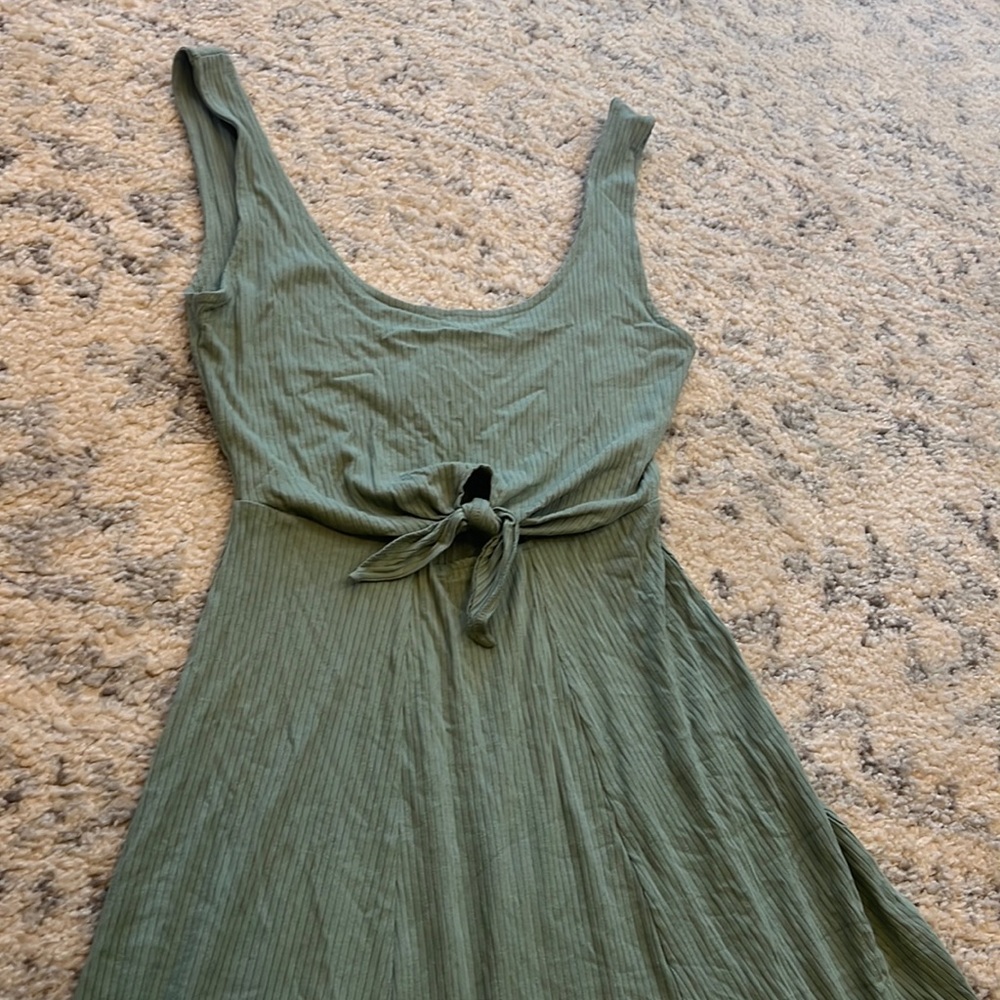 Green dress